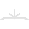 Ekena Millwork Vanguard Architectural Grade PVC Gable Bracket, 72"W x 27"H x 2"D x 4"F, 9/12 Pitch GBP072X27X0204VAN00 - alternate 3